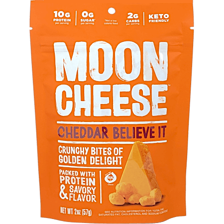 Keto-friendly Crunchy Cheese Bites - Cheddar
